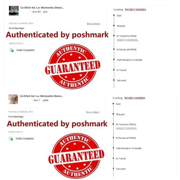 Certified 1ct. t.w. Moissanite Diamond Solitaire Wedding Engagement Ring NEW - Picture 13 of 13